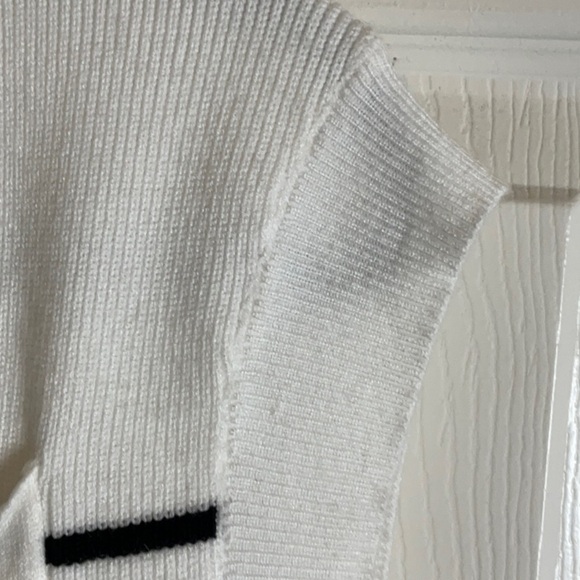 Womens Dresses Striped Knit Top Pleated Loose Swing Mini Short Sleeve Dress S - Picture 15 of 15